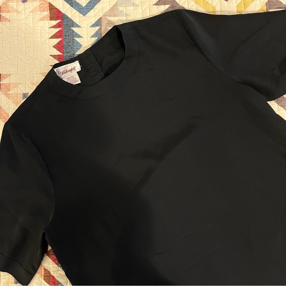 Vintage Black Blouse
